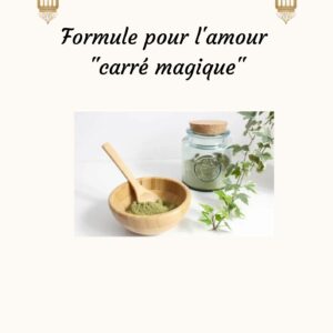 Formule puissante carré magique