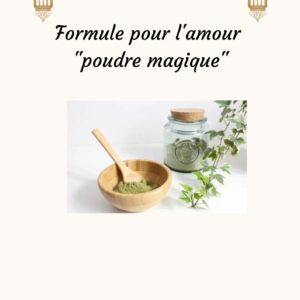 Formule poudre