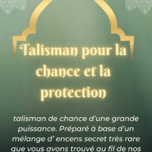 Talisman de chance (+protection)