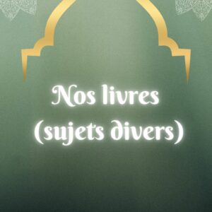 Livres (Autres sujets)